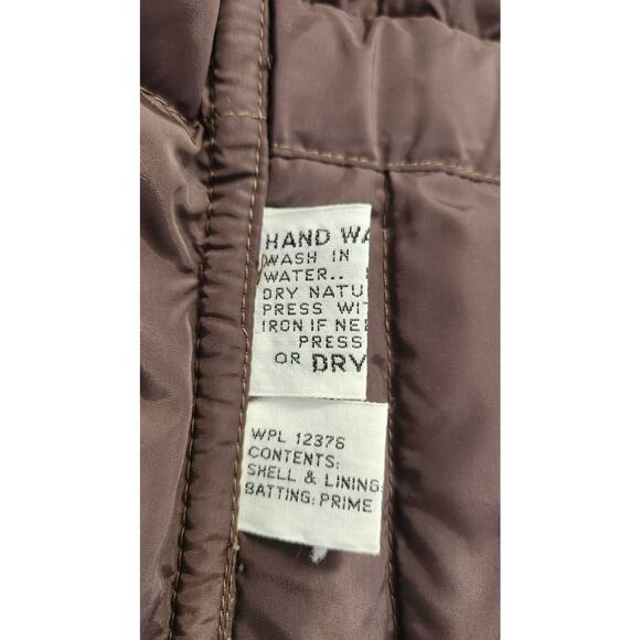 Vntg Pioneer Wear Northern Down Quilted Jacket Olive Green Men Medium MINT Cond - Picture 9 of 9